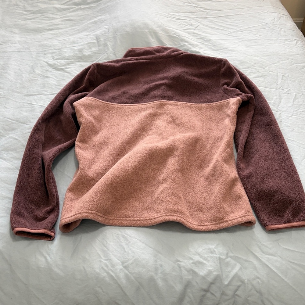 Columbia Women's Fleece Snap Neck Lot of 2 Medium Like New - Picture 4 of 7